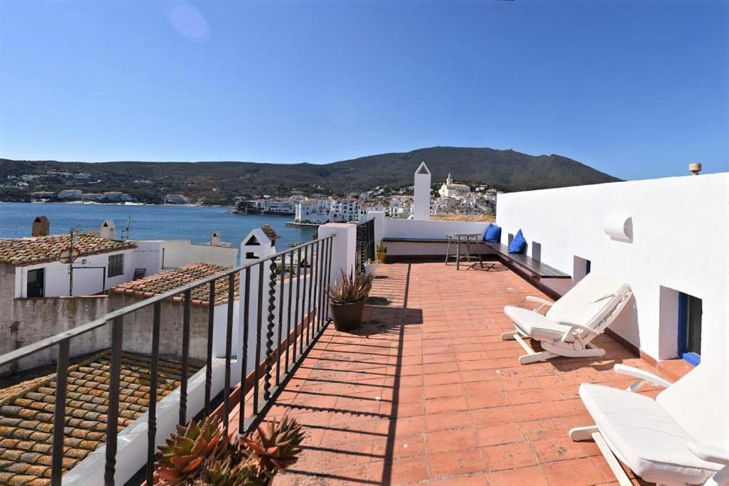 شقة Palau - Gran Casa De Pueblo Con Fantasticas Vistas Al Mar كاذاكيس المظهر الخارجي الصورة
