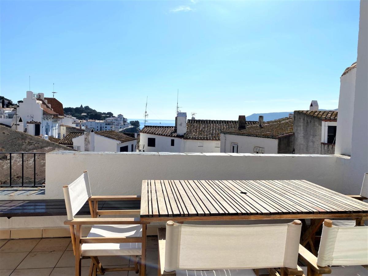شقة Palau - Gran Casa De Pueblo Con Fantasticas Vistas Al Mar كاذاكيس المظهر الخارجي الصورة
